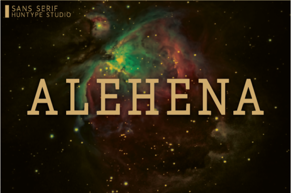 Alehena: A Bold Serif Font That Elevates Any Brand Identity