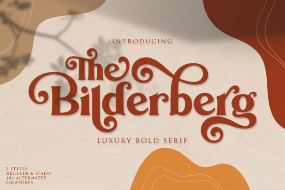 Bilderberg: A Bold Serif Typeface for Modern Web Design