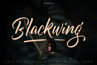 Blackwing: A Script Amp Typeface for Editorial Design