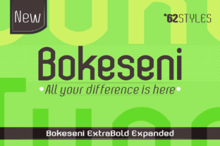 Bokeseni ExtraBold Expanded: The Ultimate Display Typeface for Digital Branding