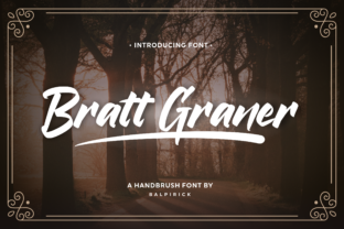 Bratt Graner: A Bold Handwritten Typeface for Authentic Brand Identity