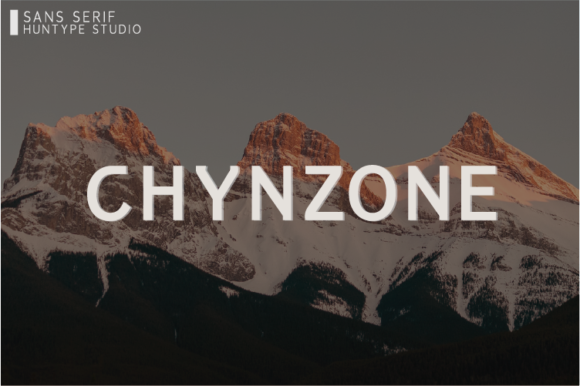 Chynzone: The Bold Sans Serif Font for Campaigns That Need Personality