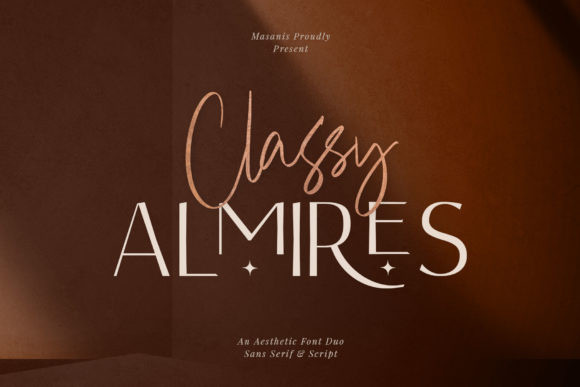 Classy Almires: A Premium Font for Editorial Design and Brand Identity