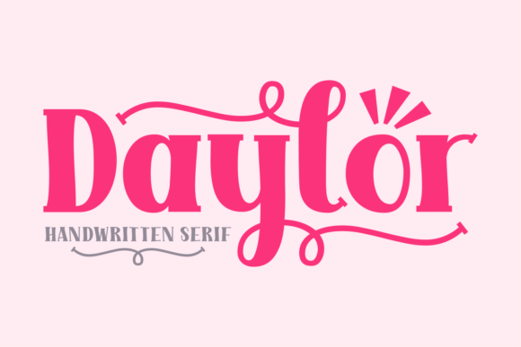 Daylor: The Bold Serif Typeface That Brings Handmade Brands to Life