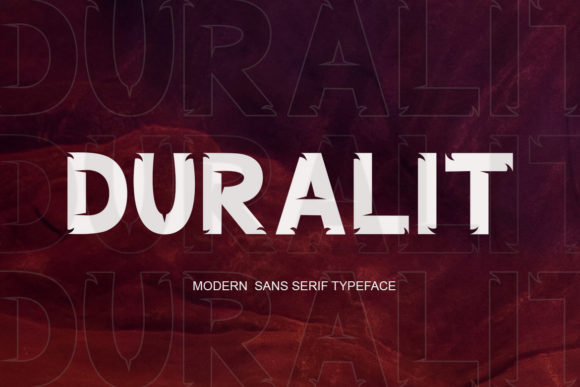Duralit: The Bold Sans Serif Font for Handmade Branding