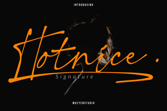 Hot Nice: The Bold Script Font That Elevates Campaign Visuals