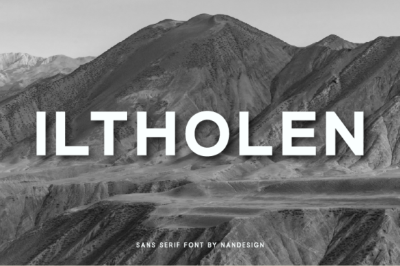 Iltholen: A Bold Sans Serif Typeface for Standout Branding