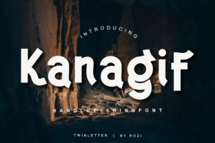 Kanagif: The Bold Sans Serif Typeface for Standout Branding