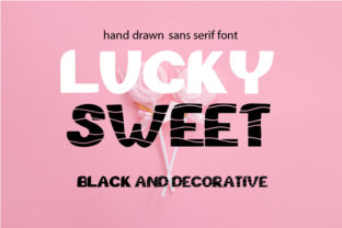 Lucky Sweet: A Bold Sans Serif Typeface for Modern Editorial Design