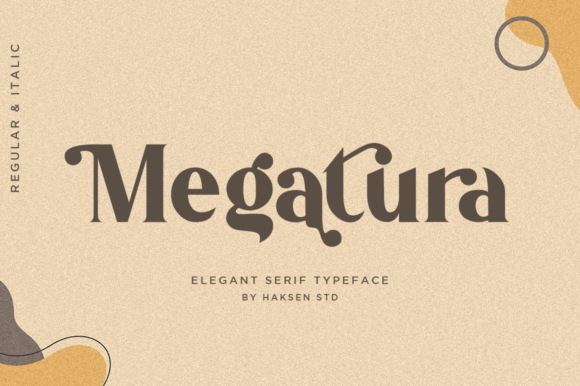 Megatura: The Bold Serif Font for Professional Small Business Branding