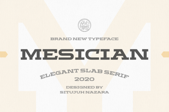 Mesician: The Slab Serif Typeface for Bold Digital Branding