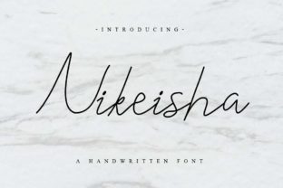 Nikeisha: A Bold Script Font for Modern Web Design