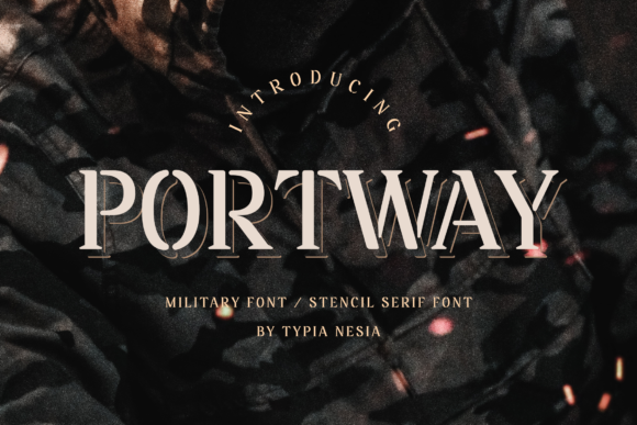 Portway: The Bold Serif Font for Scroll-Stopping Campaigns