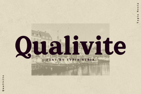 Qualivite: The Bold Serif Font That Elevates Handmade Branding