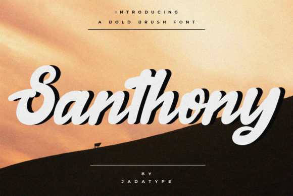 Santhony: The Bold Handwritten Typeface That Transformed My Brand