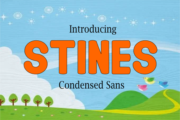 Stines: The Bold Sans Serif Typeface for Scroll-Stopping Marketing